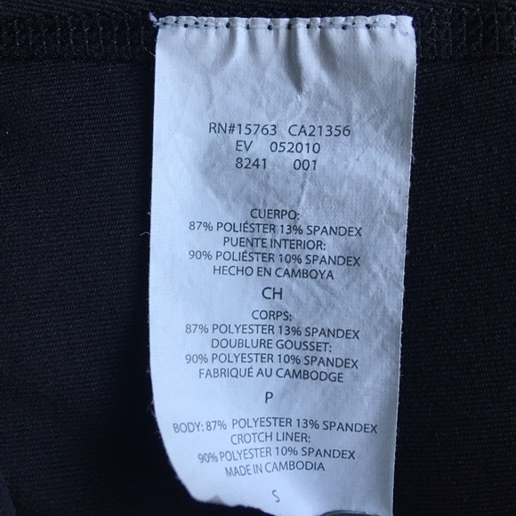 Champion small black cropped leggings - Picture 5 of 8